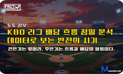 KBO 올스타브레이크 후 배당 흐름 분석